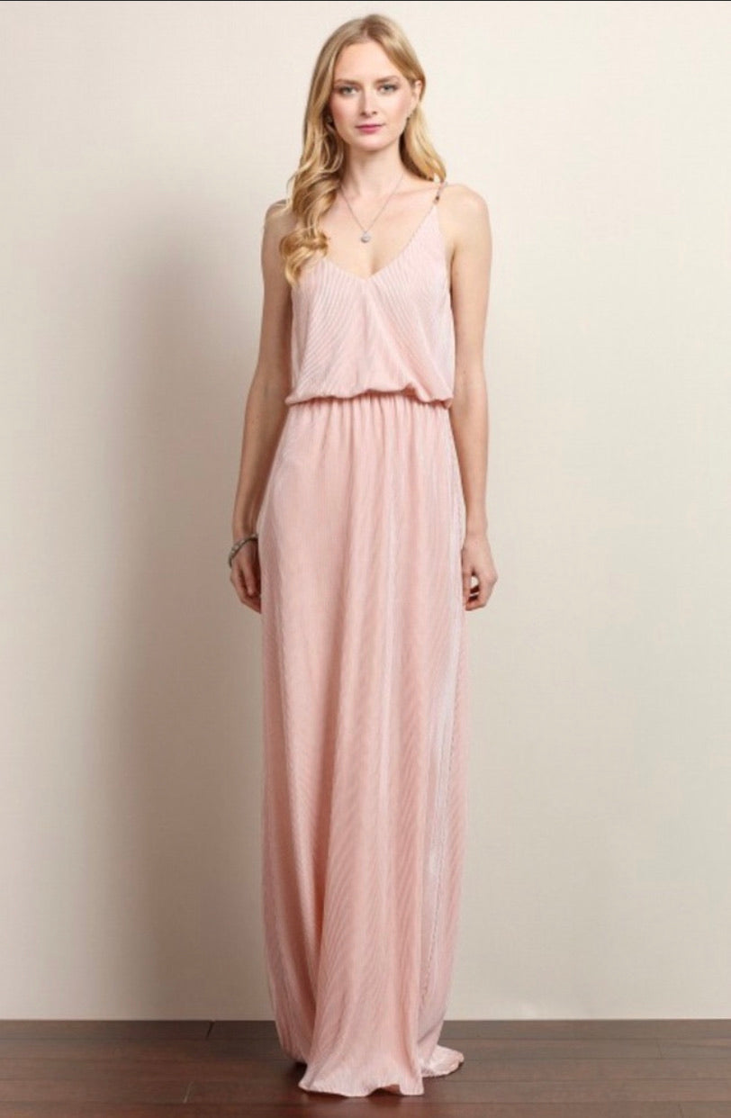 brooklyn maxi dress Brooklyn Black Gathered Draped Maxi Dress, M / Black