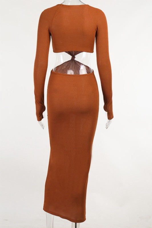 tanya cut out dress MORE TO COME Tanya Cut Out Dress in Red